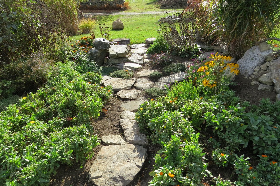Nothing says welcome home like a nice garden path!